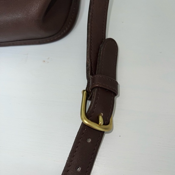 Coach Vintage Brown Small Sidepack, style number 9978 - Picture 9 of 9